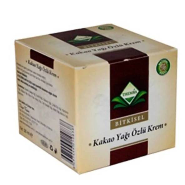 Themra Kakao Yağı Özlü Kremi 50cc Saf Doğal Yağlı Çatlak Kremi