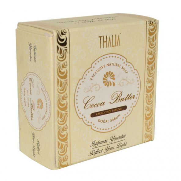 Thalia Doğal Saf Kakao Yağı Sabunu 150Gr Nemlendirici Yağlı