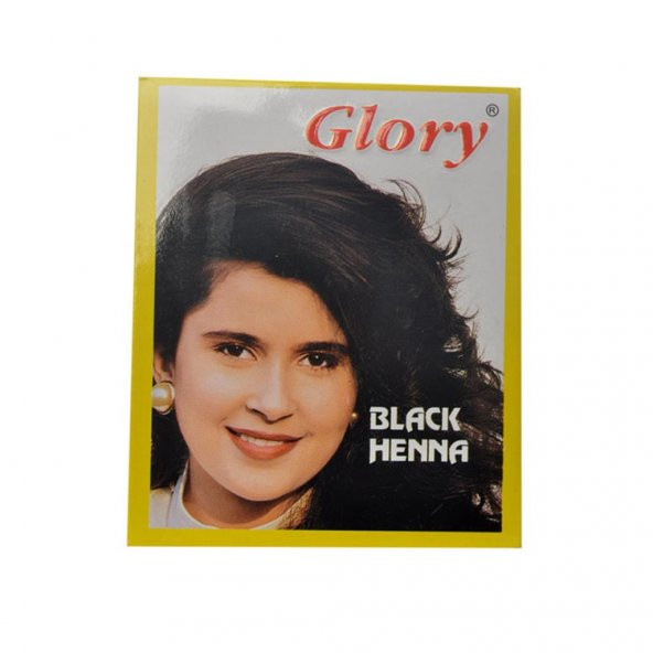 Glory Glory Siyah Hint Kınası (Black Henna) 10 Gr Paket
