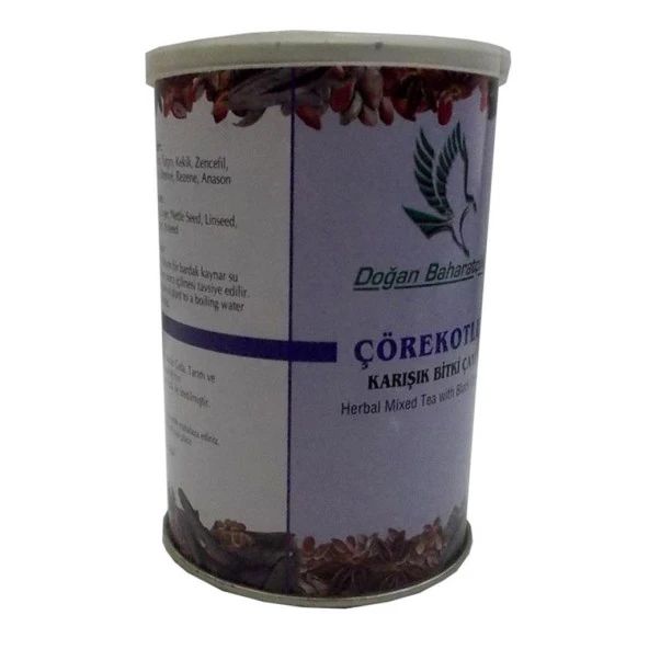 Doğan Baharatçılık Çörekotlu Karışık Bitkisel Çay 100Gr Teneke - 8