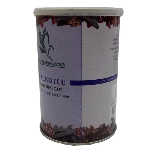 Doğan Baharatçılık Çörekotlu Karışık Bitkisel Çay 100Gr Teneke - 5