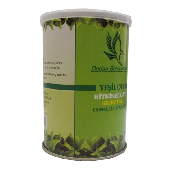 Doğan Baharatçılık Yeşil Çay Bitkisel Çayı Teneke 100 Gr Doğal - 3