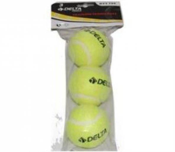 Delta 3lü Tenis Topu-Polibag DTY 759