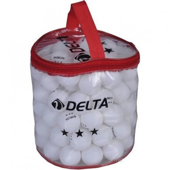 Delta 100 Adet Çantalı Masa Tenisi Pinpon Topu PN341