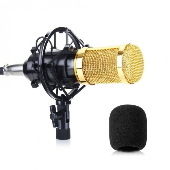 Podcast Sumgott Profesyonel Kondenser Stüdyo Mikrofonu