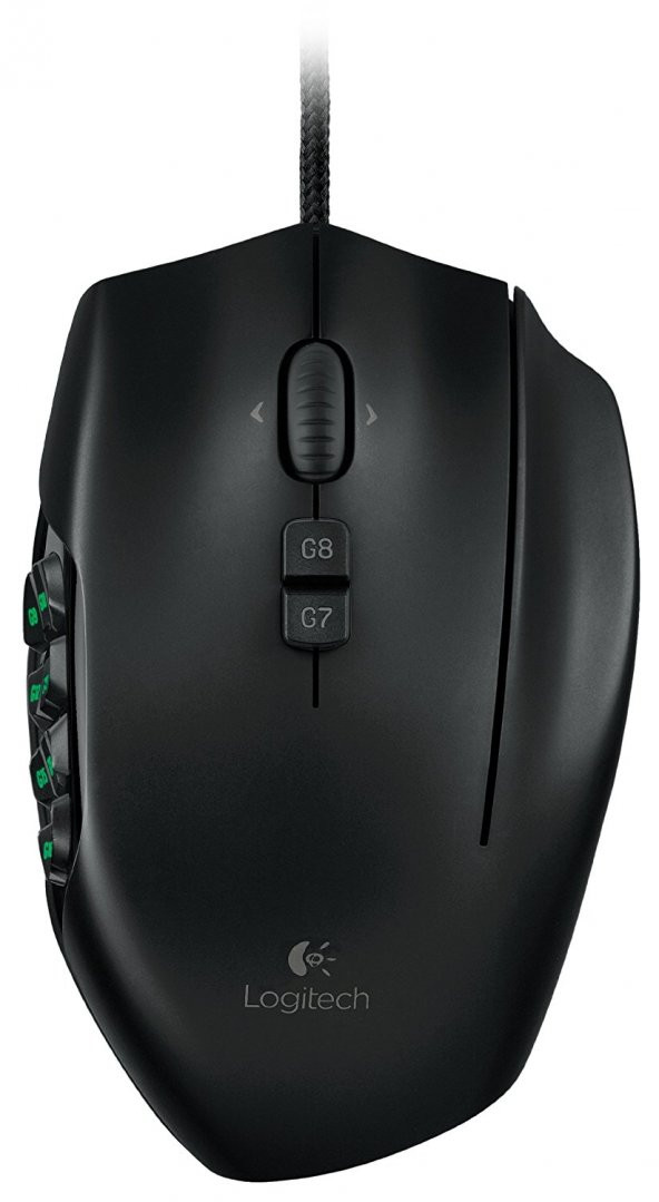 Logitech G600 MMO Gaming Mouse, SİYAH