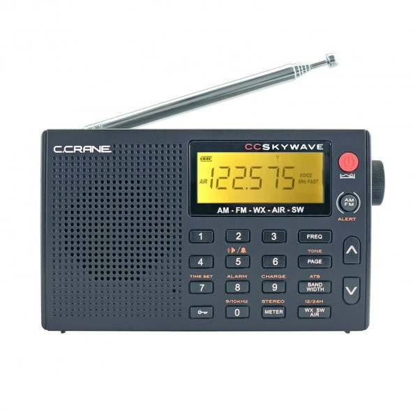 C Crane CC Skywave AM, FM, Taşınabilir Tatil Radyosu