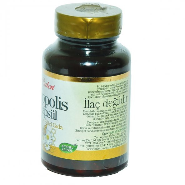 Balen Propolis 80 Kapsül - 3