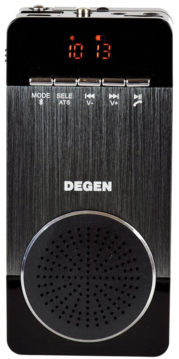 Degen DE660 3ü bir arada 1 Taşınabilir Bluetooth Hoparlör