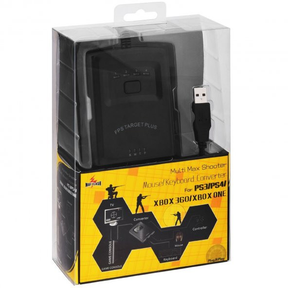 Mayflash Max Shooter One Mouse/Keyboard Converter for PS3/PS4/X