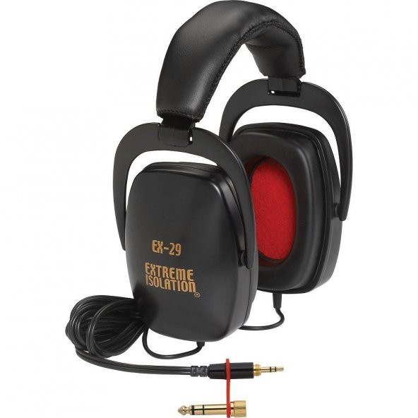Direct Sound EX-29 Dynamic Closed Headphones Black w/10 Headphon
