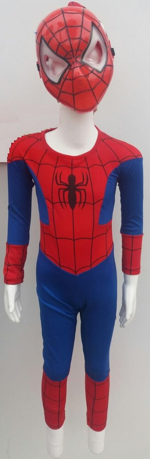 1 Adet Orjinal Örümcek Adam(Spiderman) Kostüm (3-9Yaş)