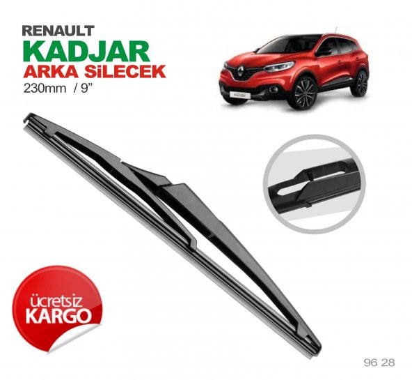 Renault Kadjar Arka Silecek