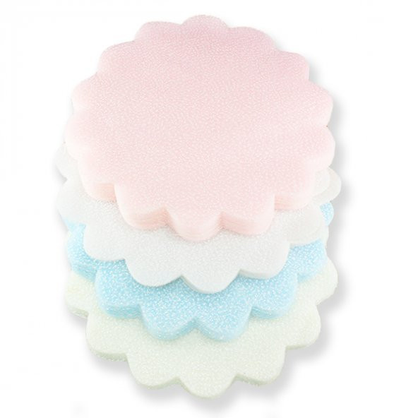 100 Adet 22cm Karlı Organze Tül - 2