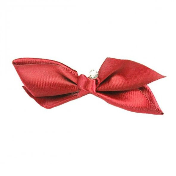 25 Adet Taşlı Saten Fiyonk - 3