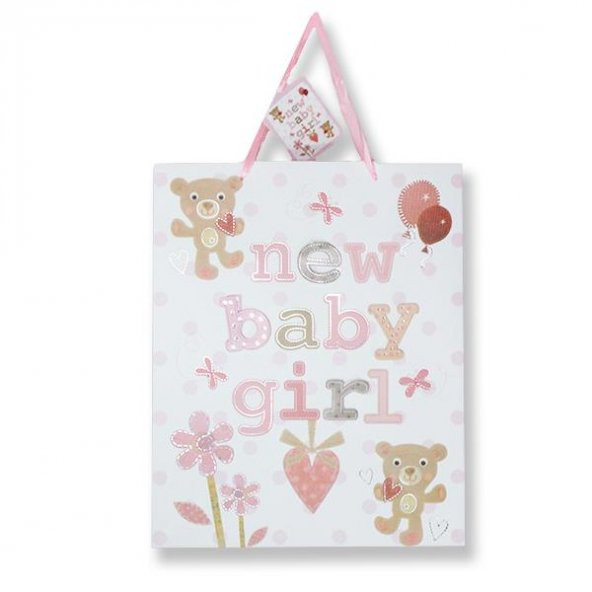 1 Adet 32x26cm Karton Çanta New Baby - 5
