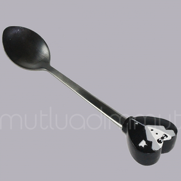 Damatlıklı Kaşık Gelinlikli Çatal - 6