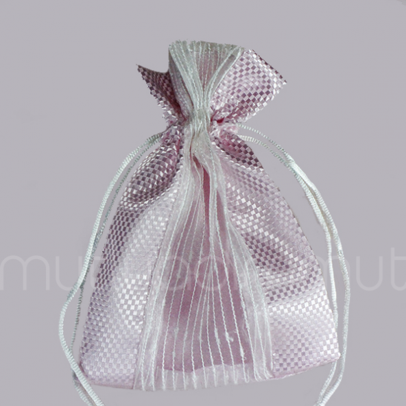 Parlak Önü Tüllü Kese 11x15cm 12 Adet - Resim 9