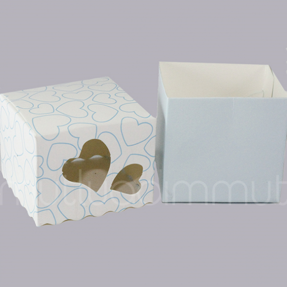 50 Adet Kalpli Demonte Karton Kapaklı Kutu - 4