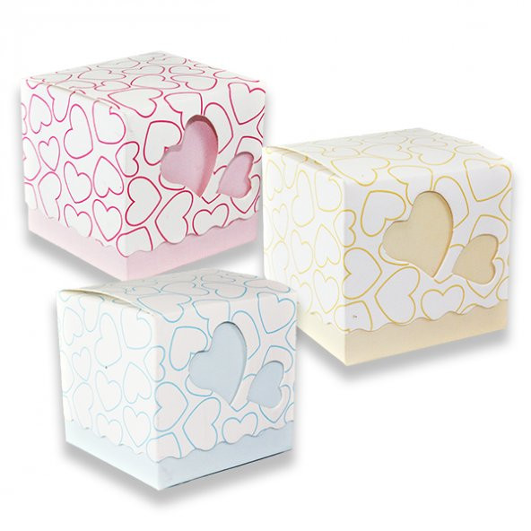 50 Adet Kalpli Demonte Karton Kapaklı Kutu - 2