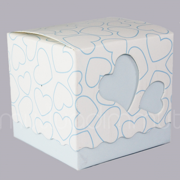 50 Adet Kalpli Demonte Karton Kapaklı Kutu - 5