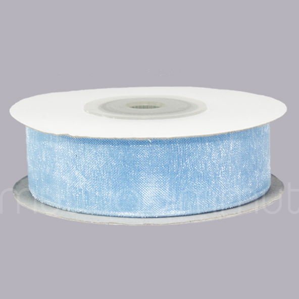 2cm X 22,5metre Düz Organze Kurdela - 5