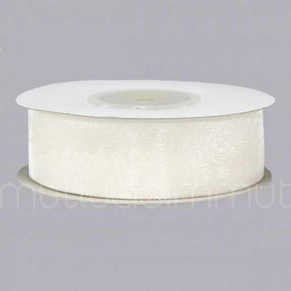 2cm X 22,5metre Düz Organze Kurdela - 6