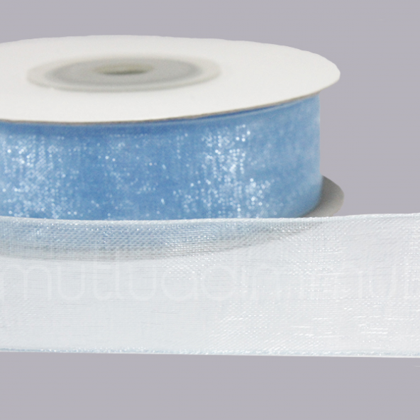 2cm X 22,5metre Düz Organze Kurdela - 7