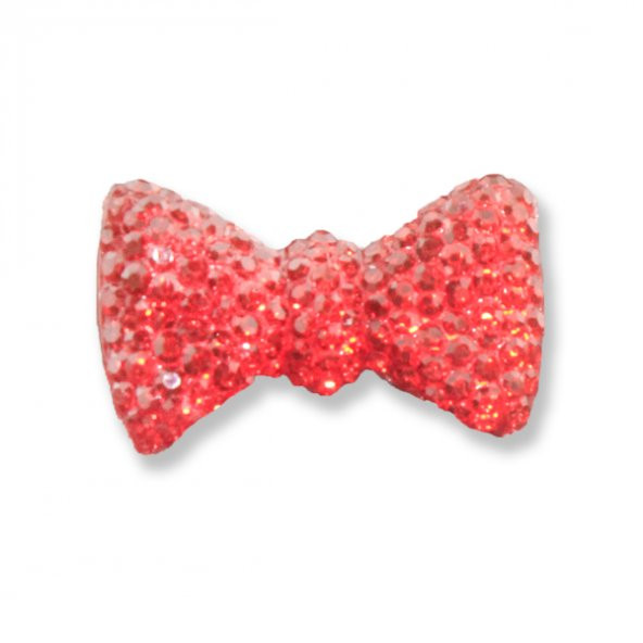 20 Adet 2x1cm Minik Akrilik Taşlı Fiyonk