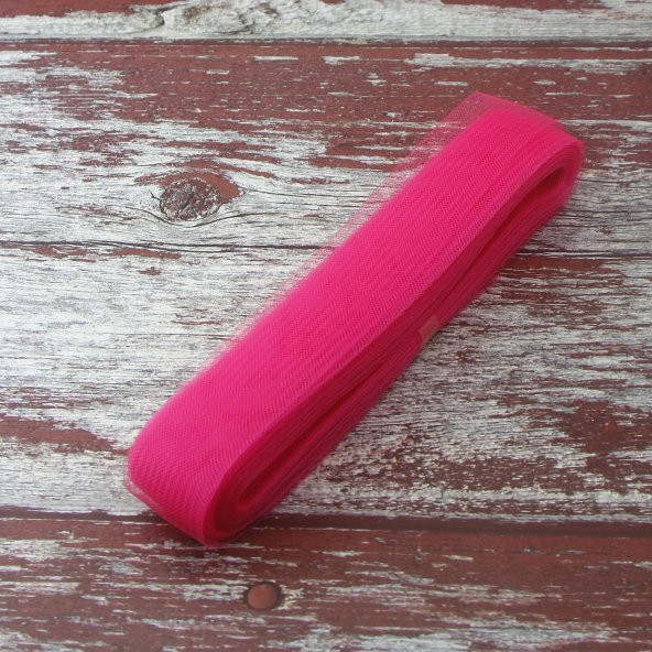 4,5cm X 25metre Düz Gren Esnek Kurdela Gelinlik Abiye - 4