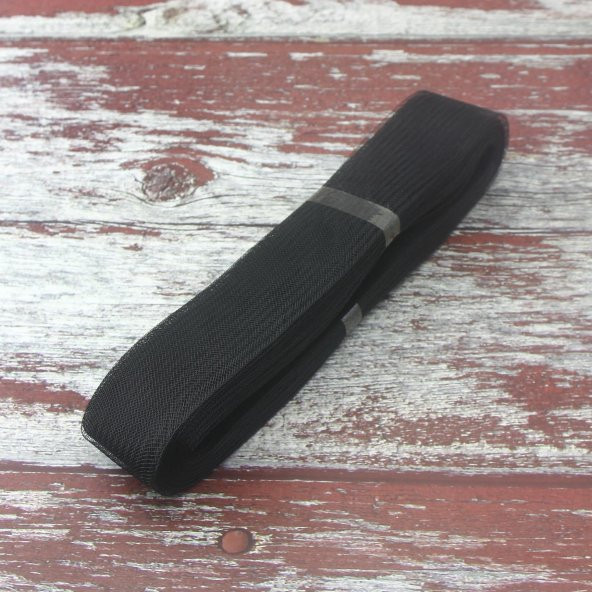 4,5cm X 25metre Düz Gren Esnek Kurdela Gelinlik Abiye - 6