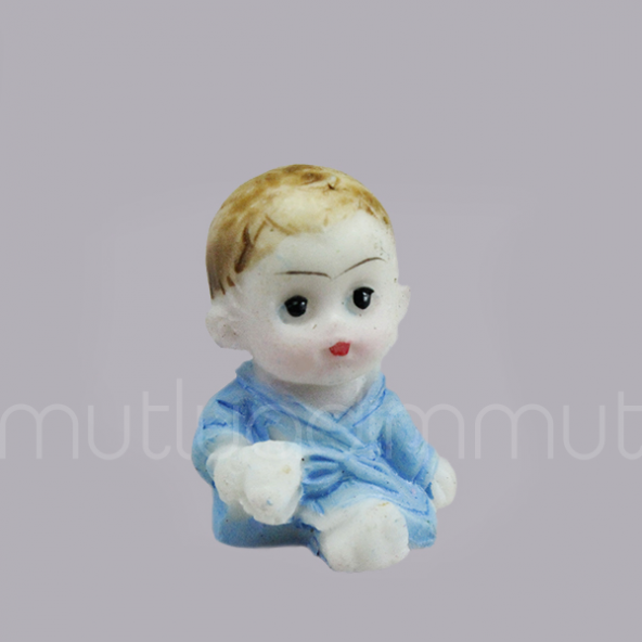 12 Adet Bornozlu Bebek Biblo - 6