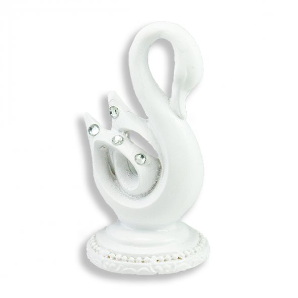 24 Adet Zarif Kuğu Biblo 3x6cm - 2