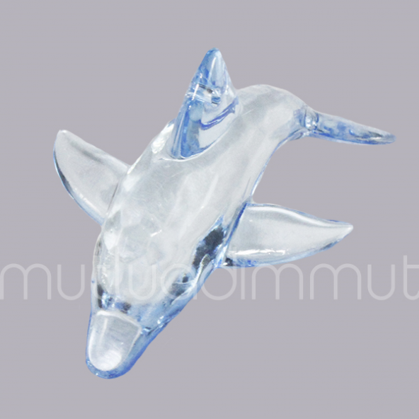 Akrilik Şeffaf Yunus Küçük 10 Adet - 4
