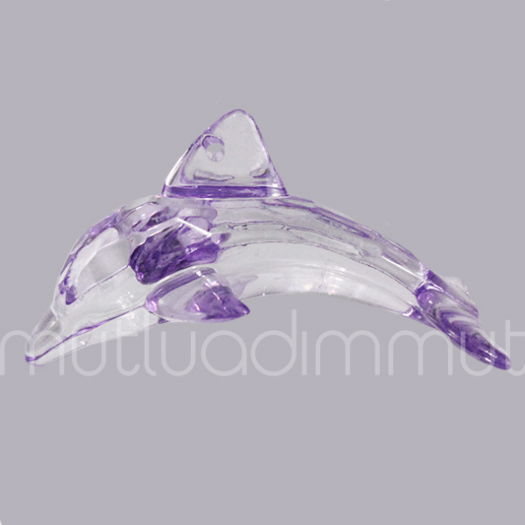 Akrilik Şeffaf Yunus Küçük 10 Adet - 6