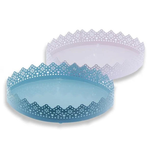 Oval Metal Tepsi 29x21cm - 4