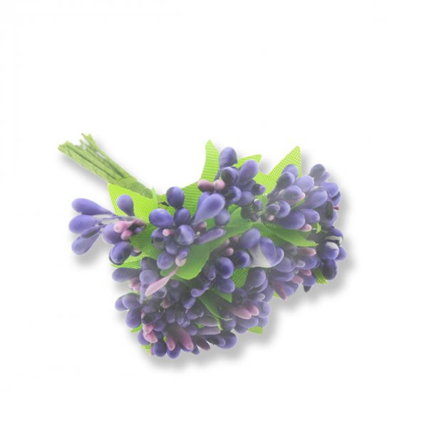 12 Demet (144 Adet) Çok Renkli Pıtırcık Çiçek - 4