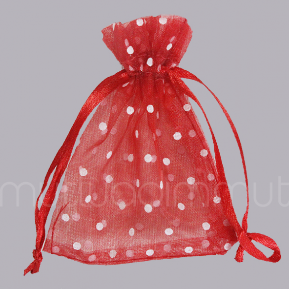 12 Adet Puanlı Kese 7x9cm - 3