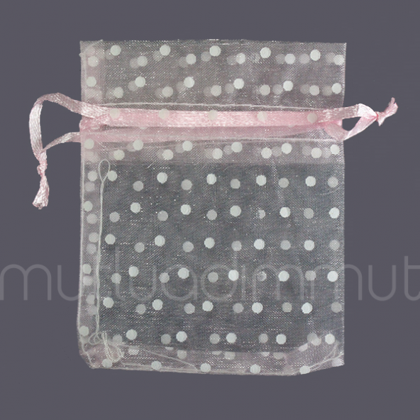 12 Adet Puanlı Kese 7x9cm - 6