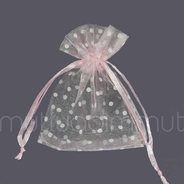 12 Adet Puanlı Kese 7x9cm - 7