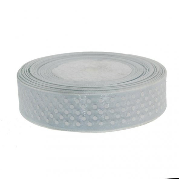 2,5cm X 50m Puanlı Organze Kurdela - 5