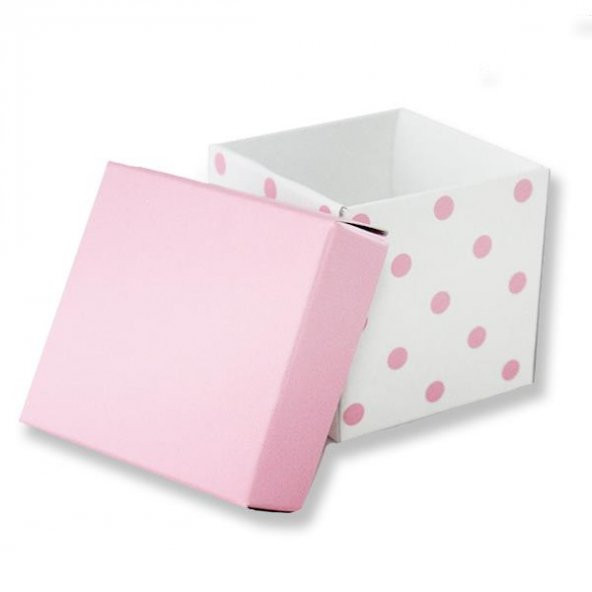 50 Adet 5x5cm Puanlı Demonte Karton Kutu - 7