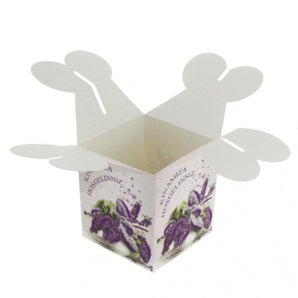 12 Adet 10x16cm Kınamıza Hoşgeldiniz Karton Kutu - 3