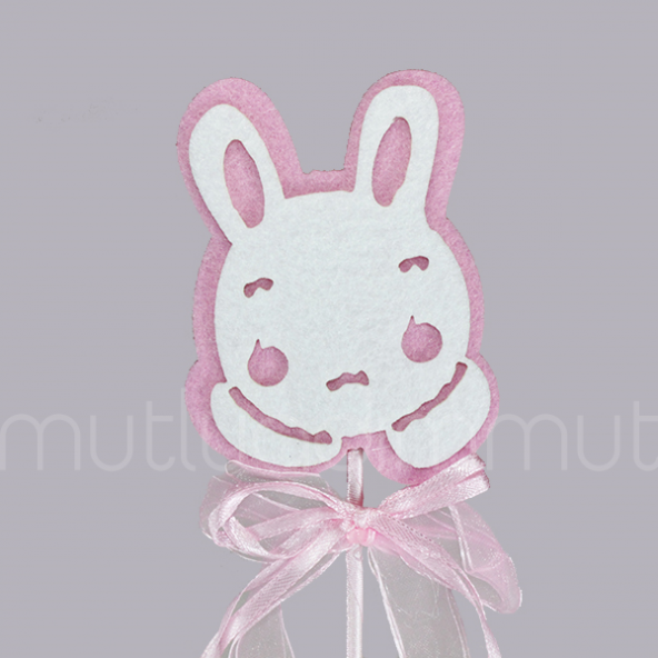 12 Adet Keçe Tavşan Çubuk - 2