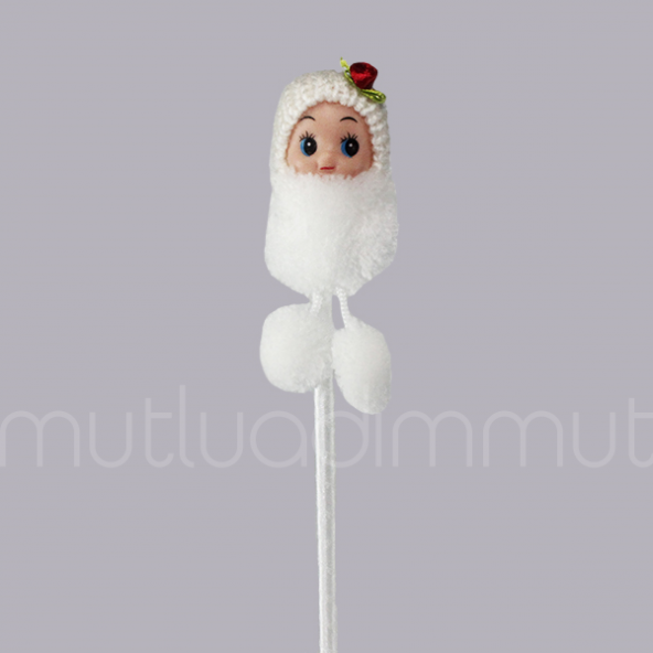 12 Adet Kundakta Bebek Tükenmez Kalem - 6