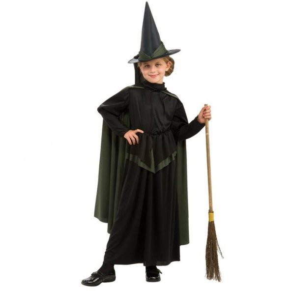 Rubies Kötü Cadı Çocuk Kostüm 5-7 Yaş