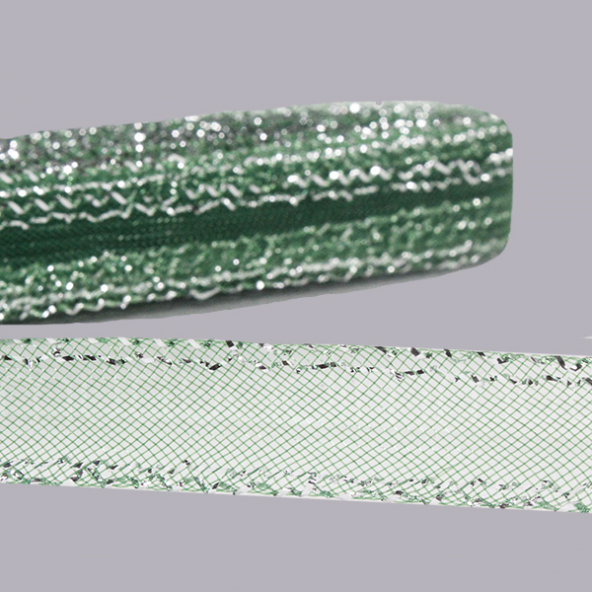2cm X 25metre Simli Esnek Gren Kurdela Gelinlik Abiye İmalat - 2