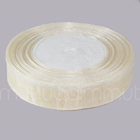 2cm X 50metre Düz Kurdela Organze - 6