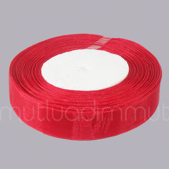 2cm X 50metre Düz Kurdela Organze - 7