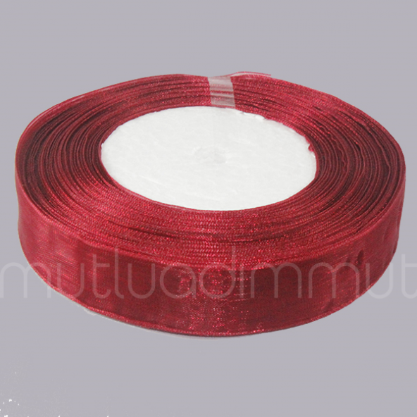 2cm X 50metre Düz Kurdela Organze - 9